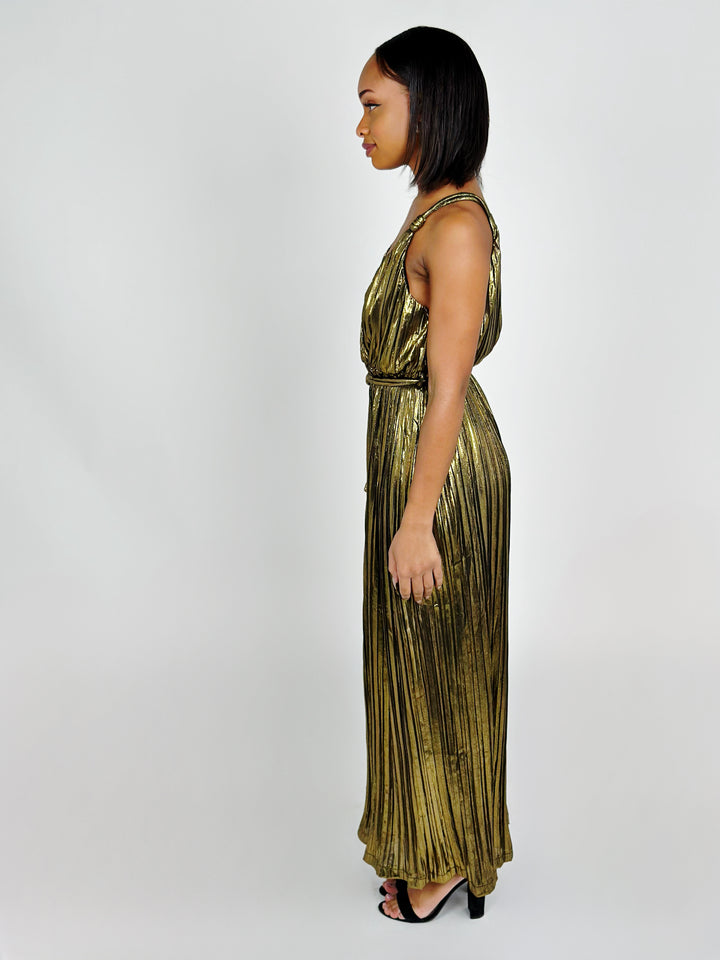 Gold Jumpsuit