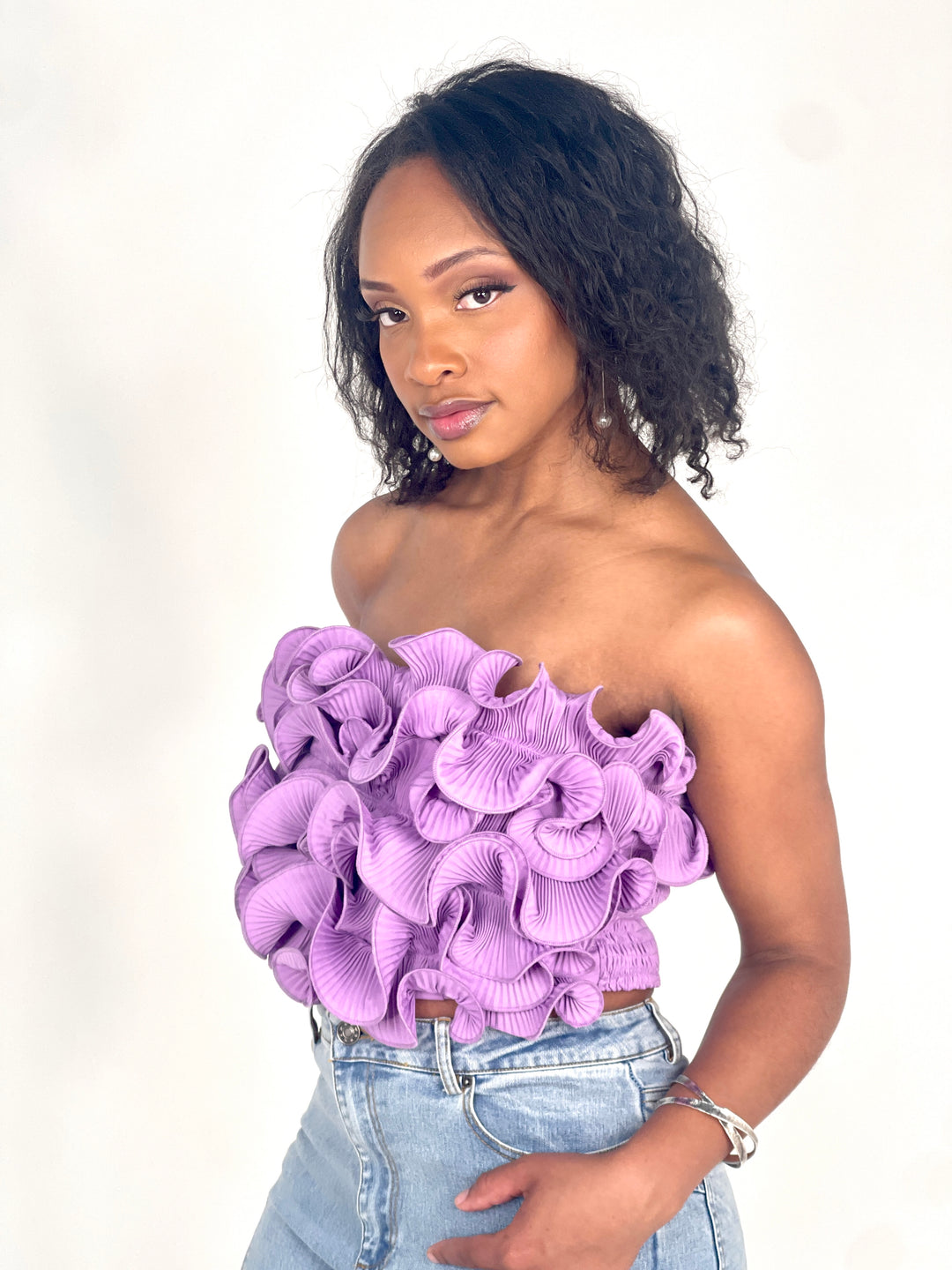 Lavender Petal Top