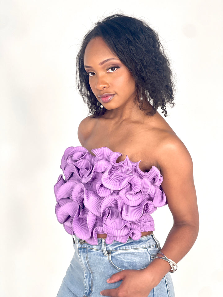 Lavender Petal Top