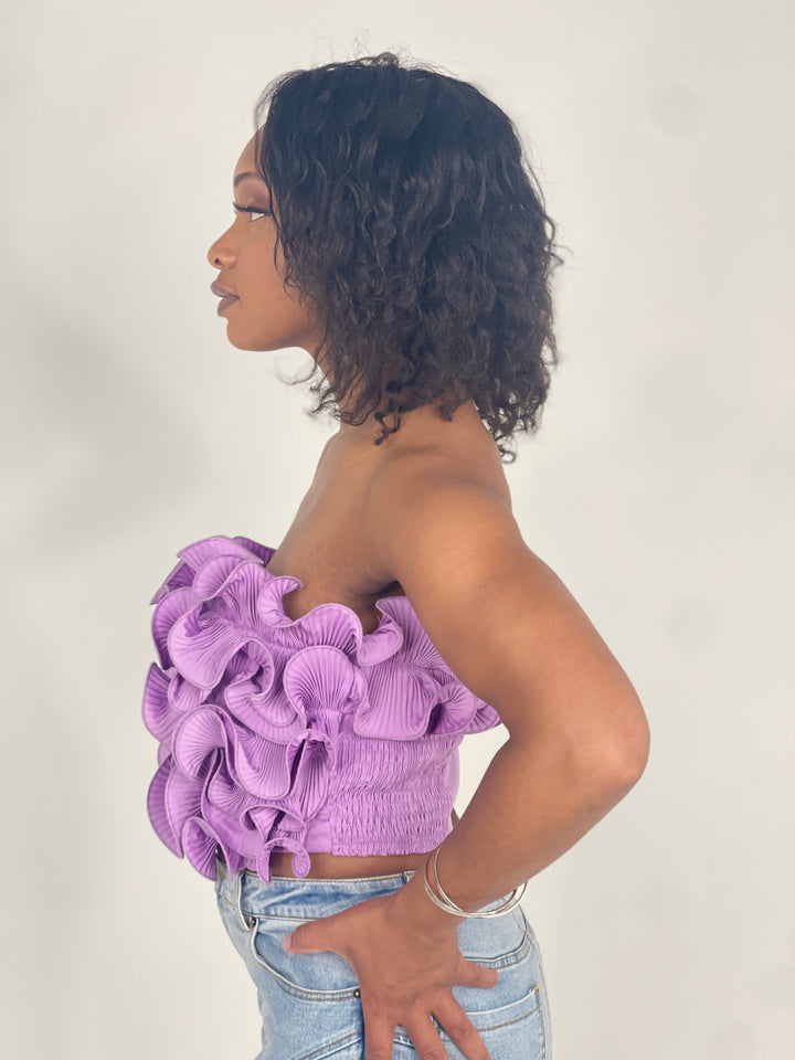 Lavender Petal Top