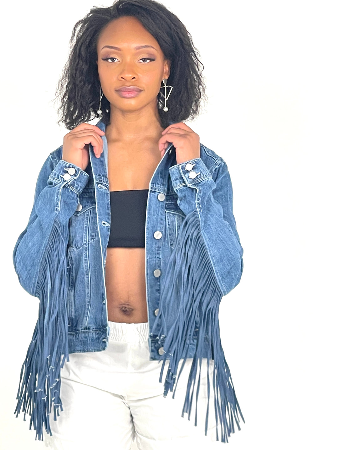 Crop Denim Jacket