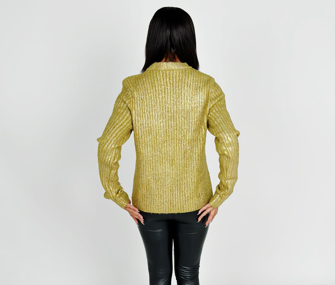Gold Short Sweater
