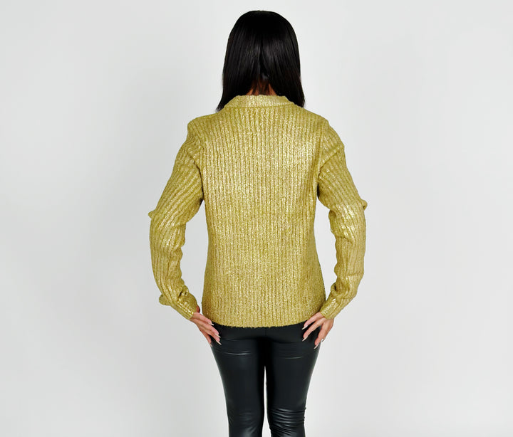 Gold Short Sweater