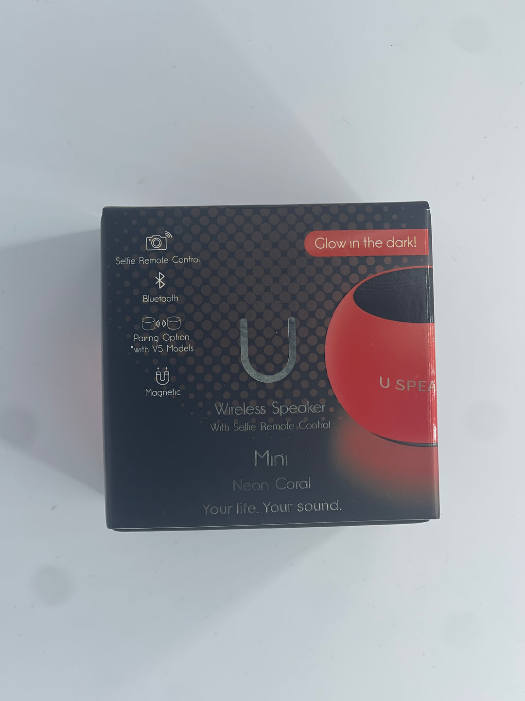 30 U-Mini Glam Glow Coral Speaker