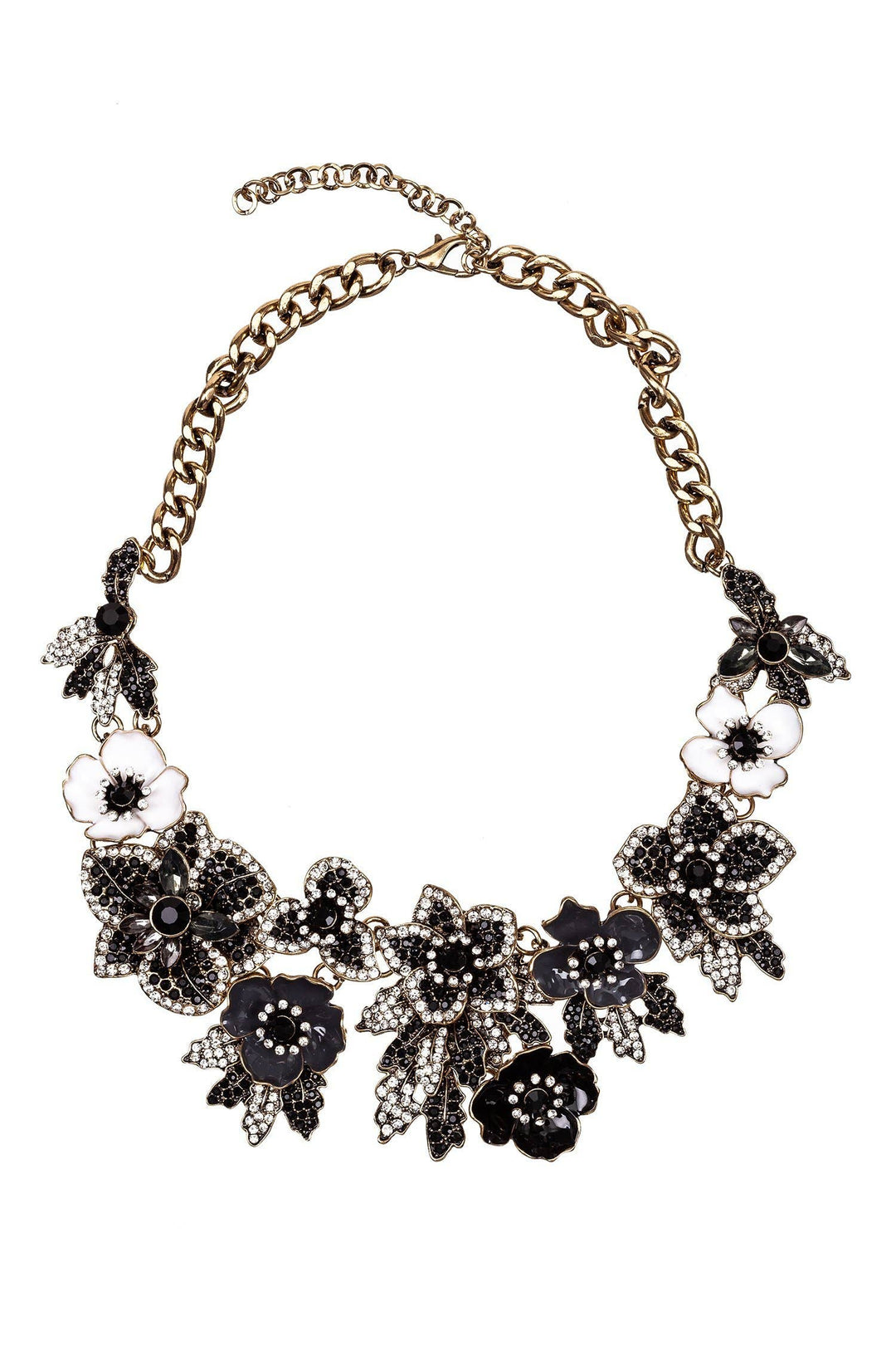 Amata Statement Necklace - Black