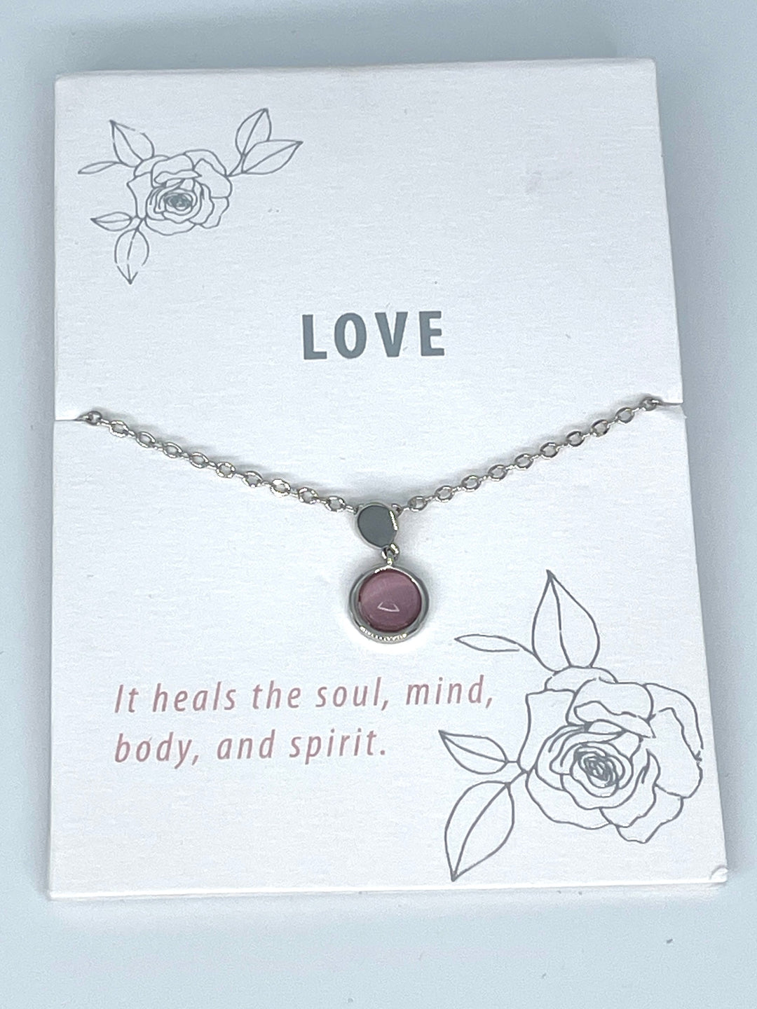 Rosette Opal Necklace