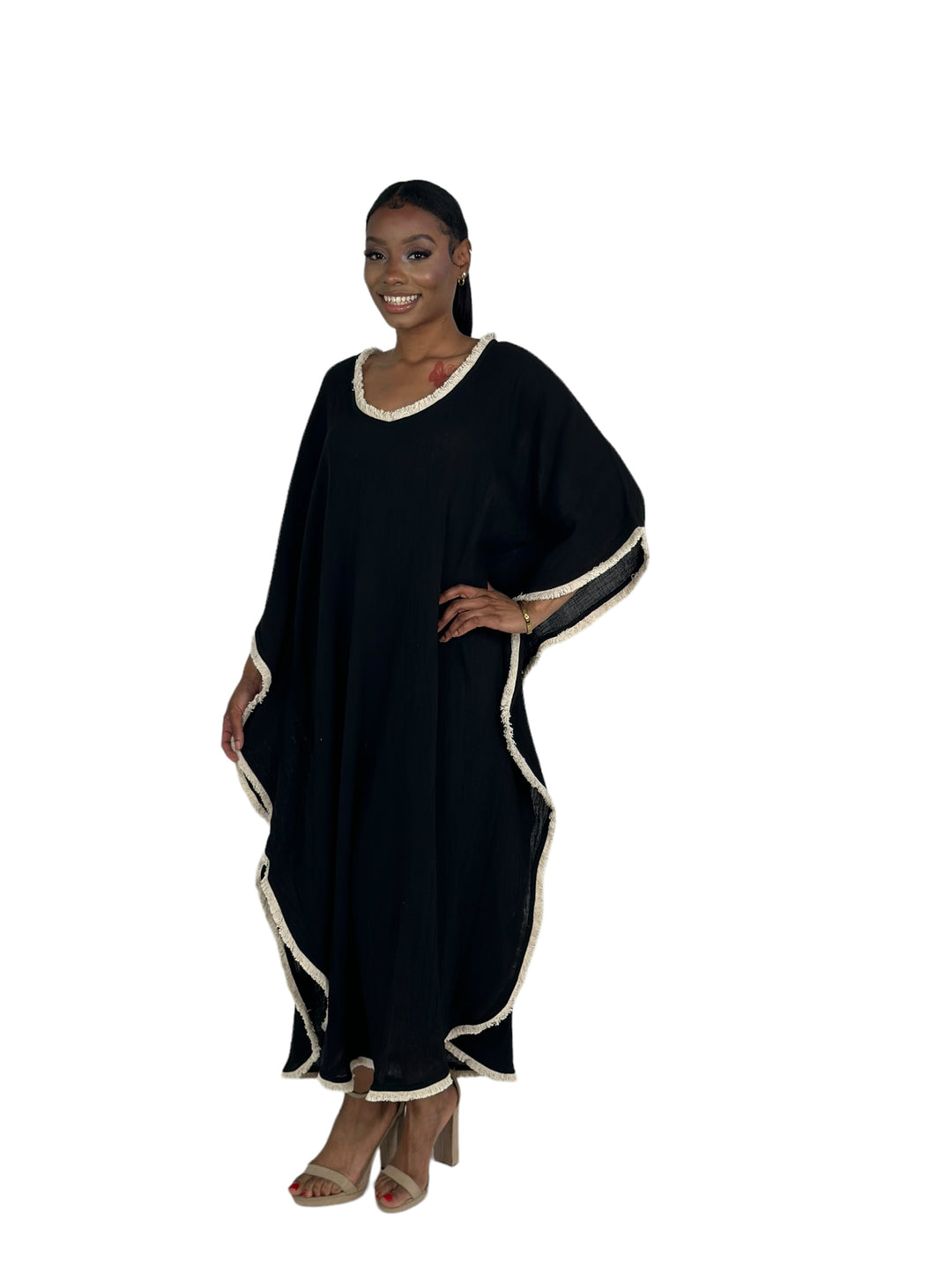 Black Kaftan Dress