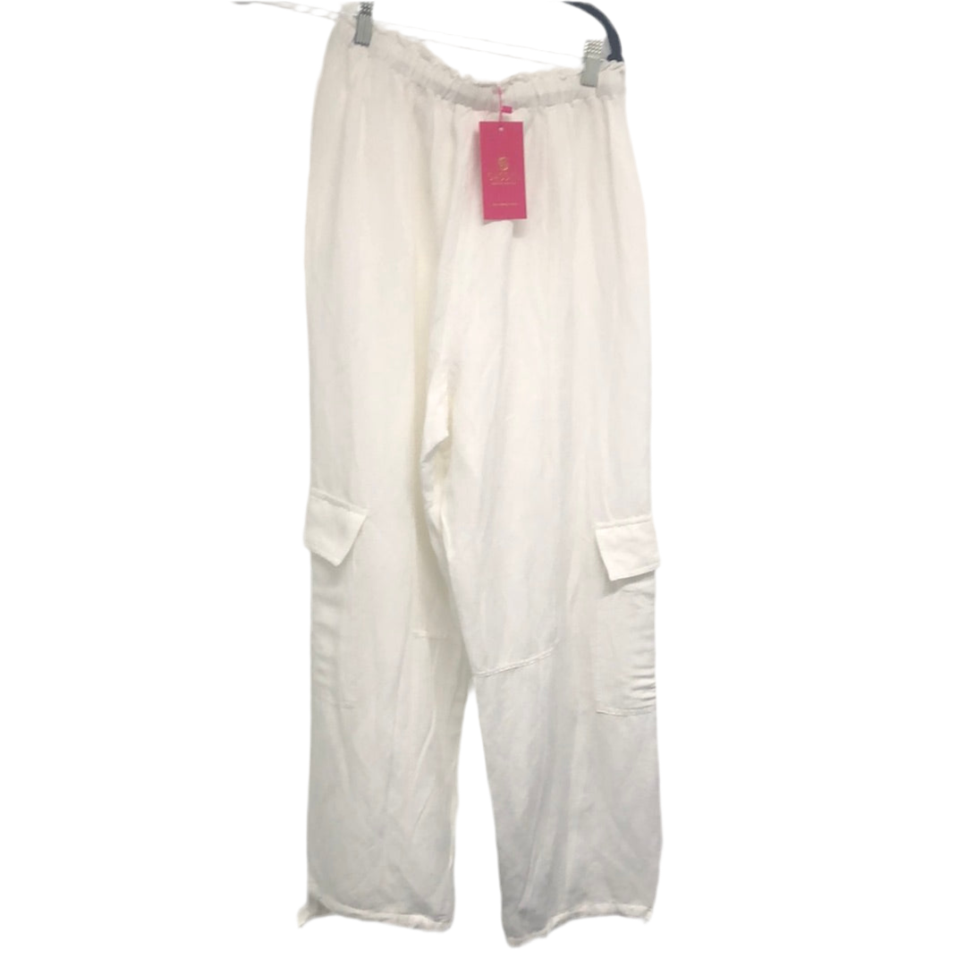 White Cargo Pants