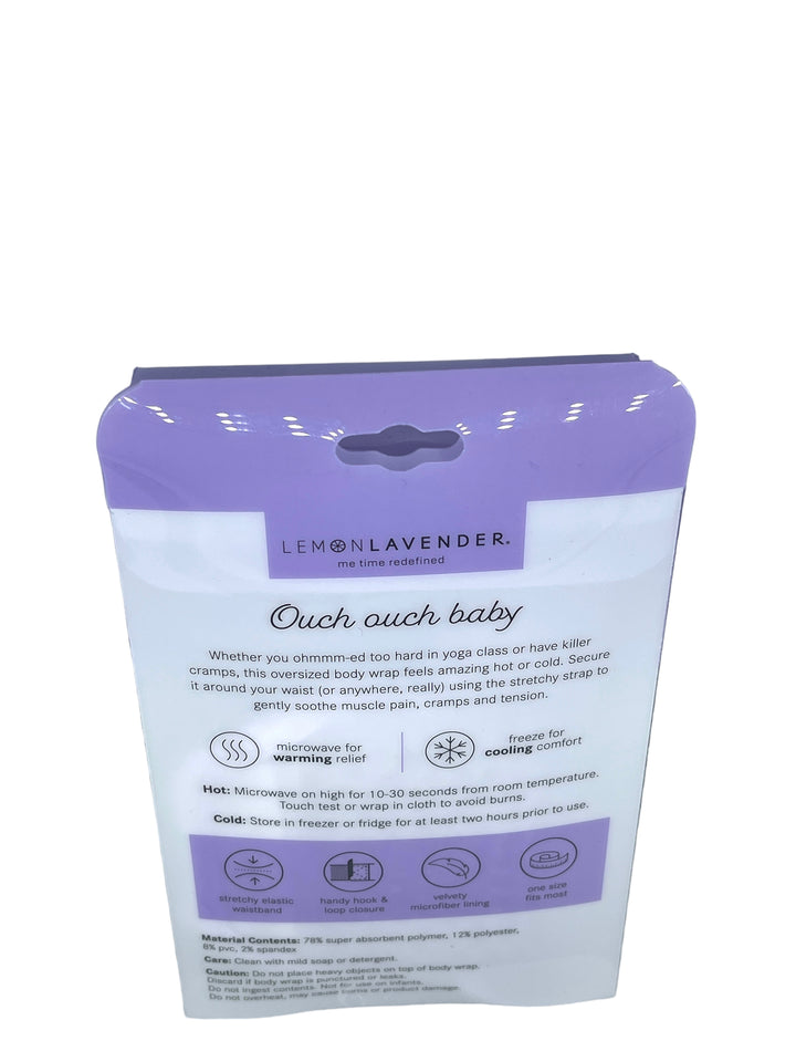 Lemon Lavender Ice And Easy Hot And Cold Body Wrap