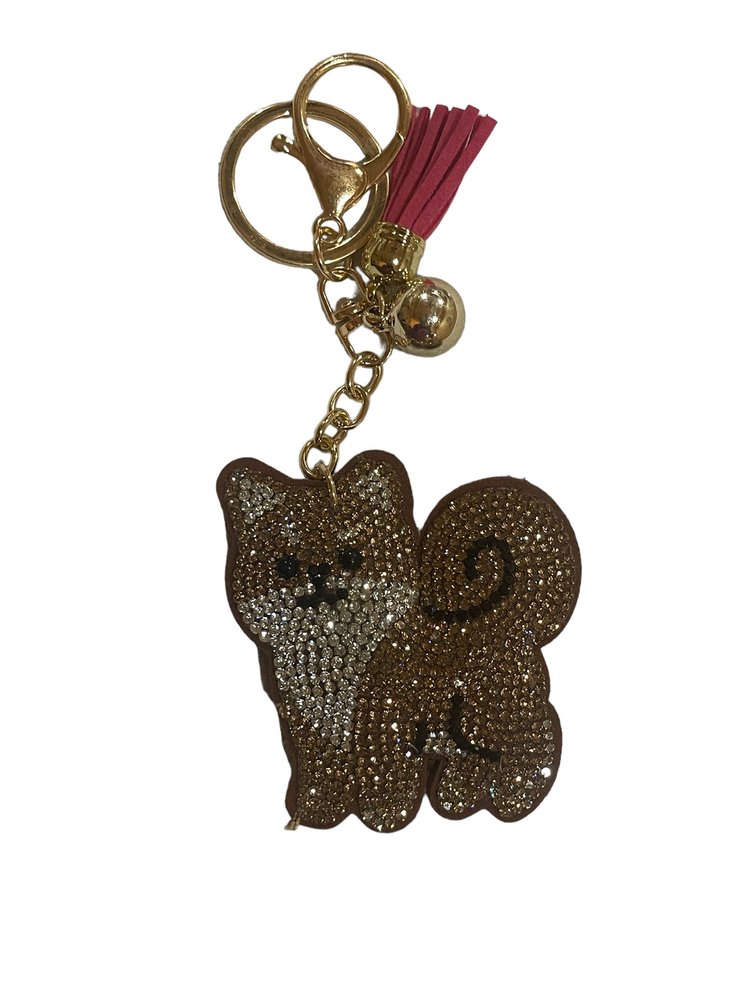 Crystal Cat Key Chain