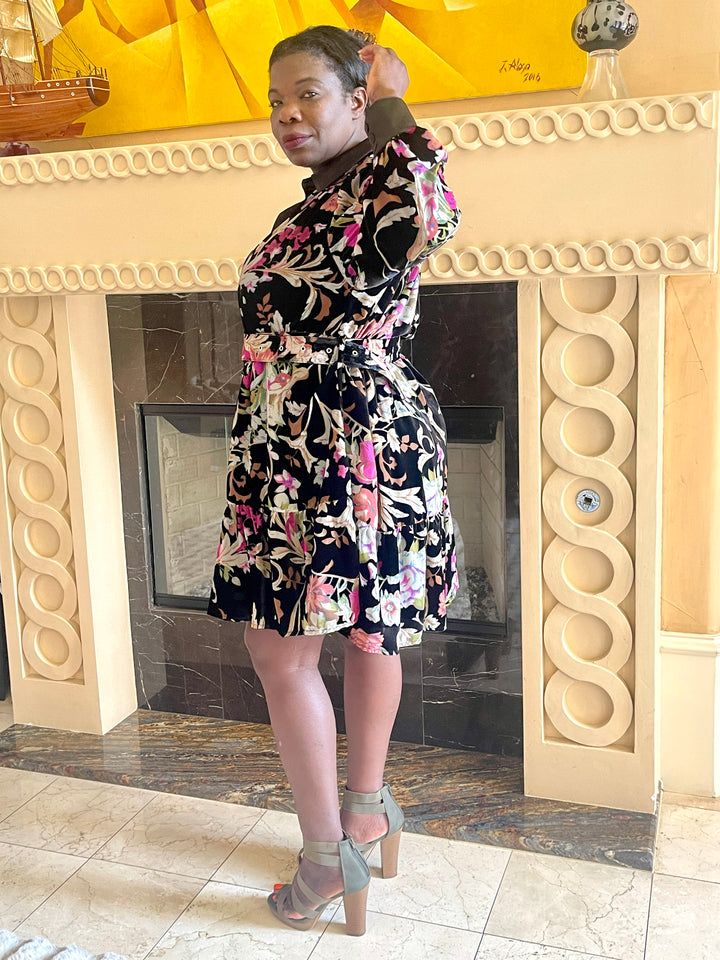 Black Shirt Dress
