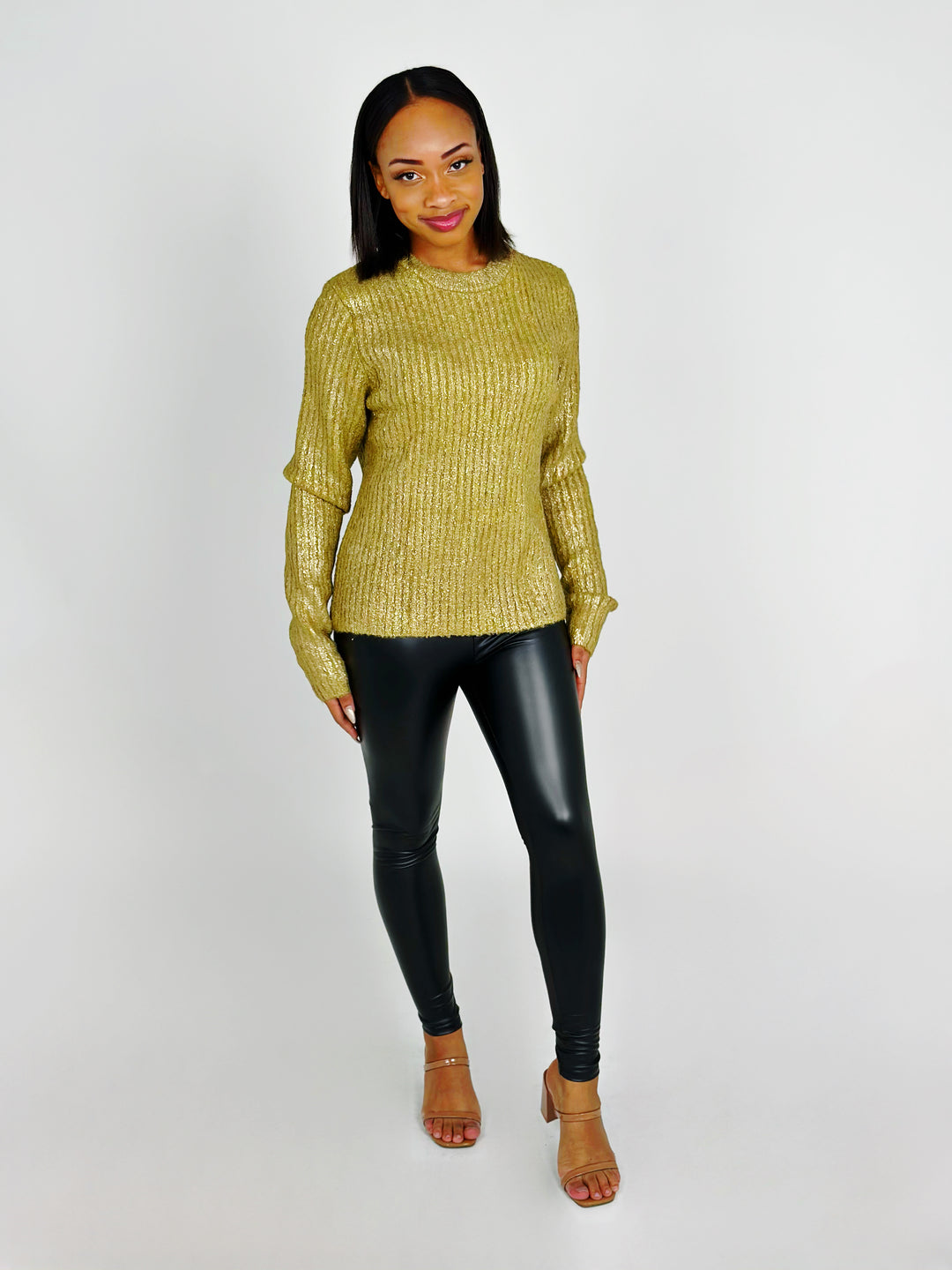 Gold Short Sweater