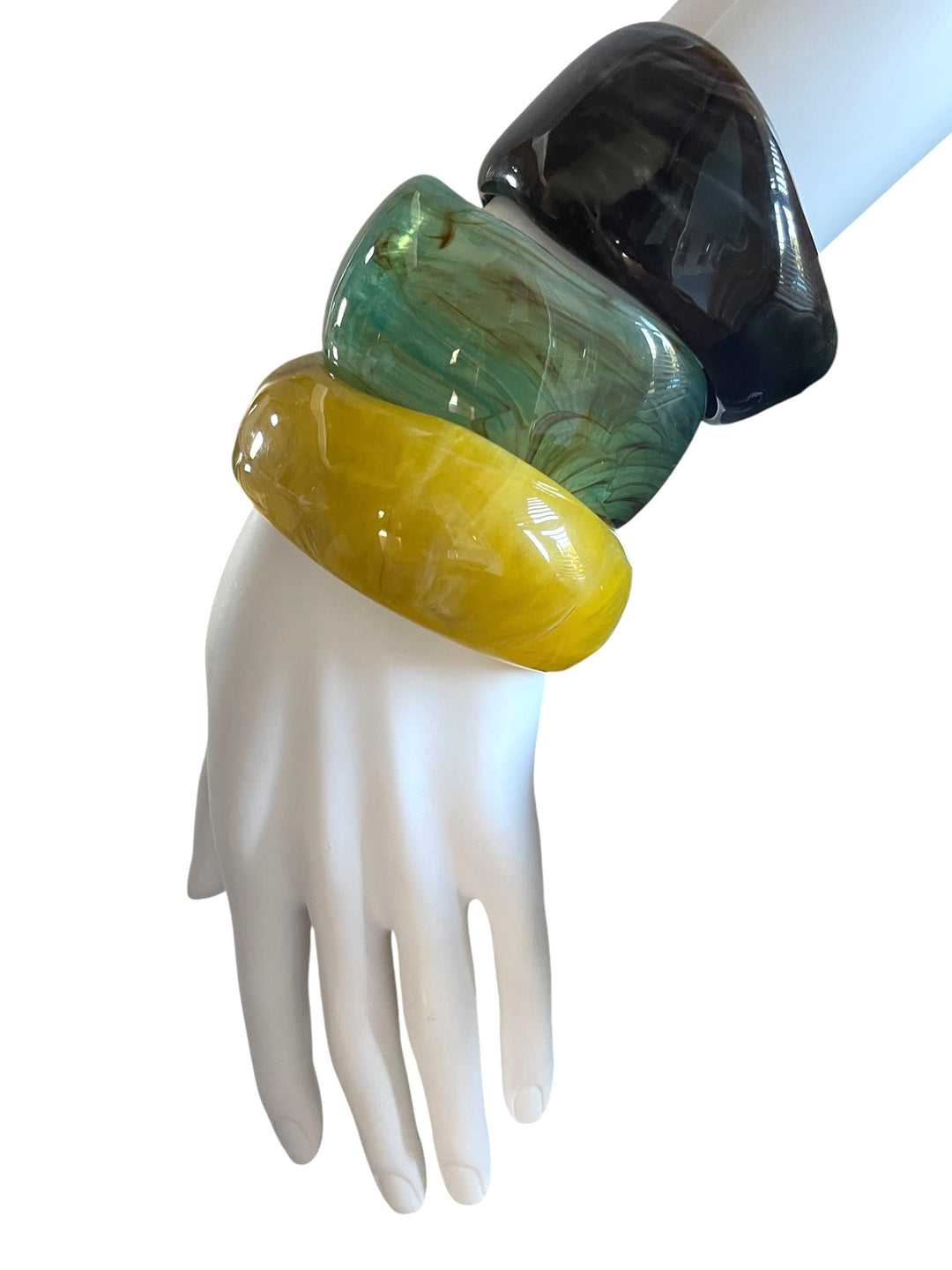 Vintage Resin Cuff Bracelet