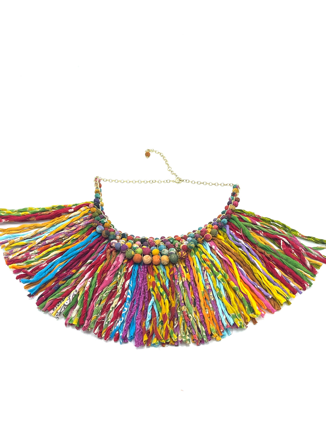 Kantha Pastiche Necklace