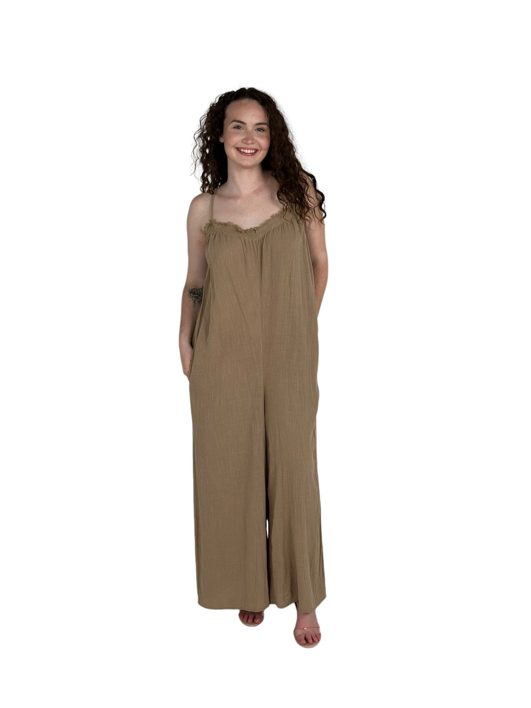 Mocha Jumpsuit