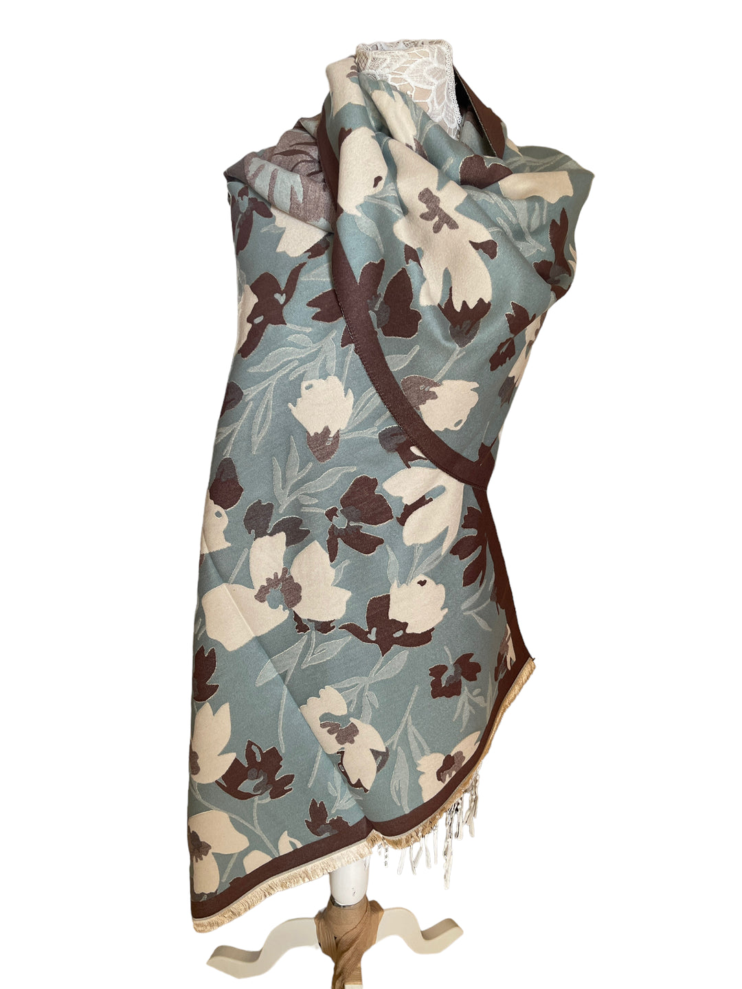 Wool Patterned Scarf