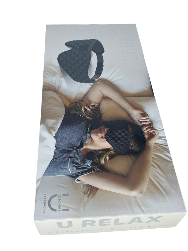 U Relax Audio Mask- Black