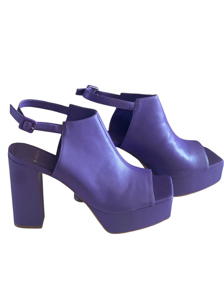 Purple Platform Sandal