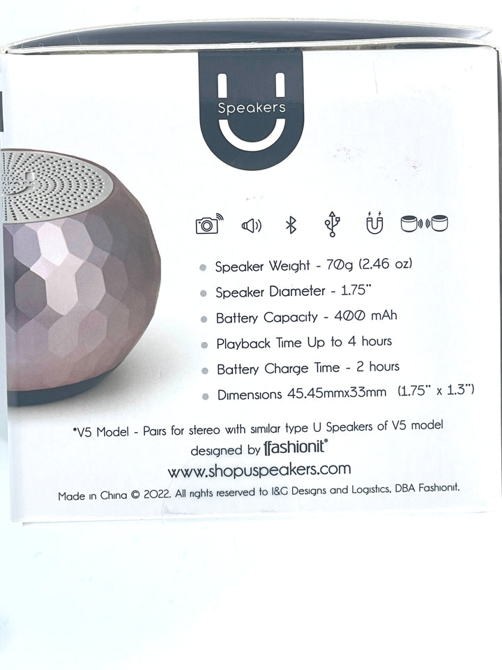 U-Mini Glam Speaker
