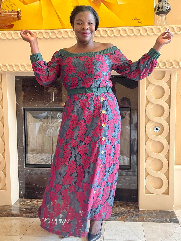 Off Shoulder Lace Dress