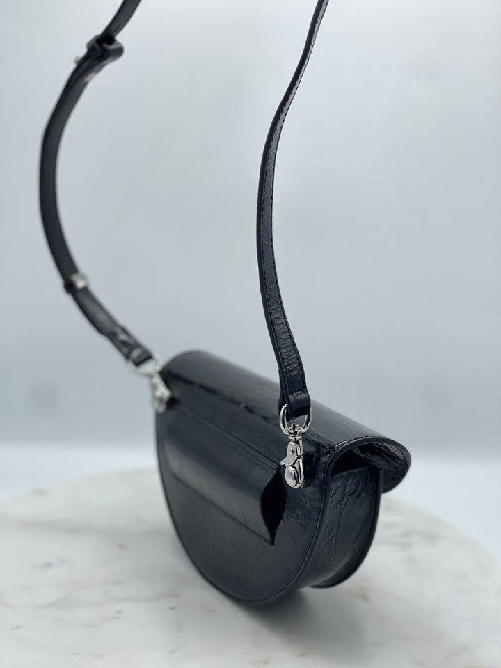 Black Semi Circle Purse