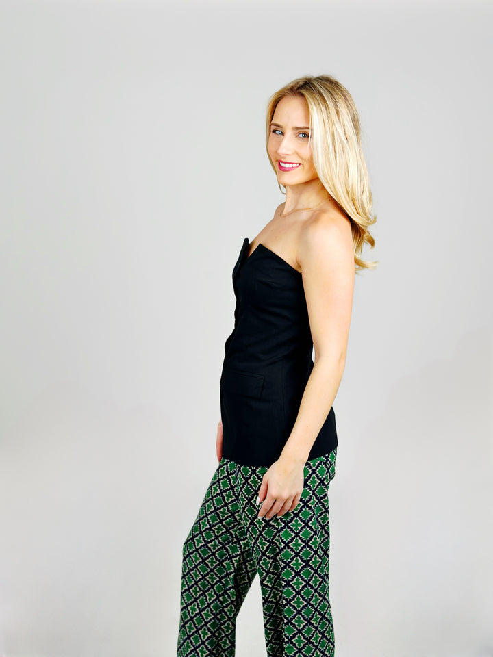 Black Off Shoulder Top
