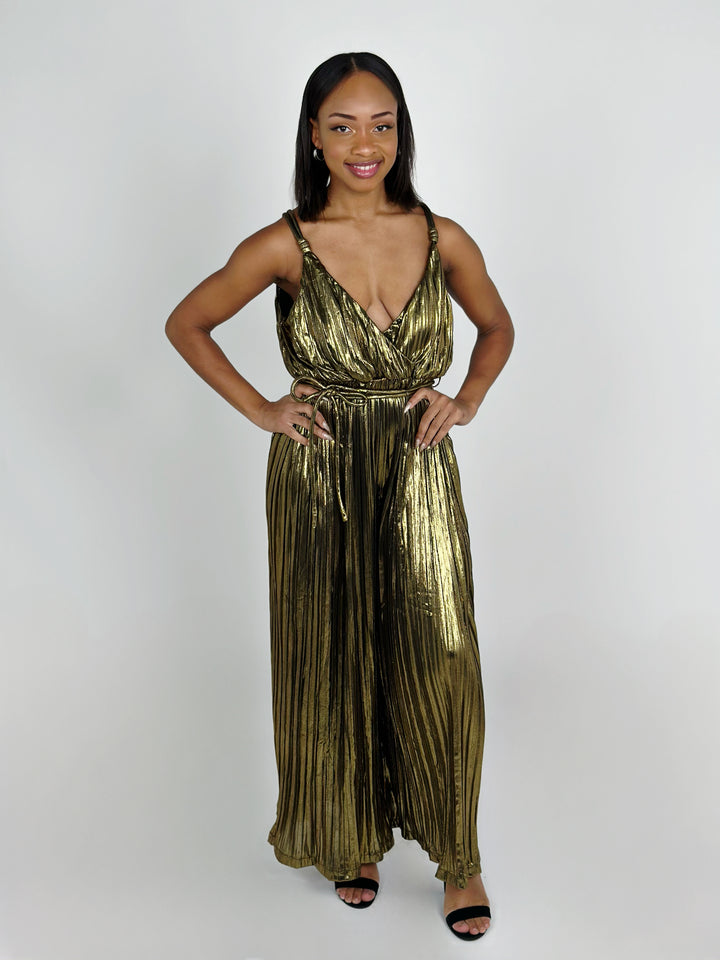 Gold Jumpsuit