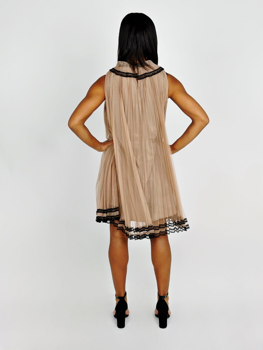 A-Line Mini Tulle Dress
