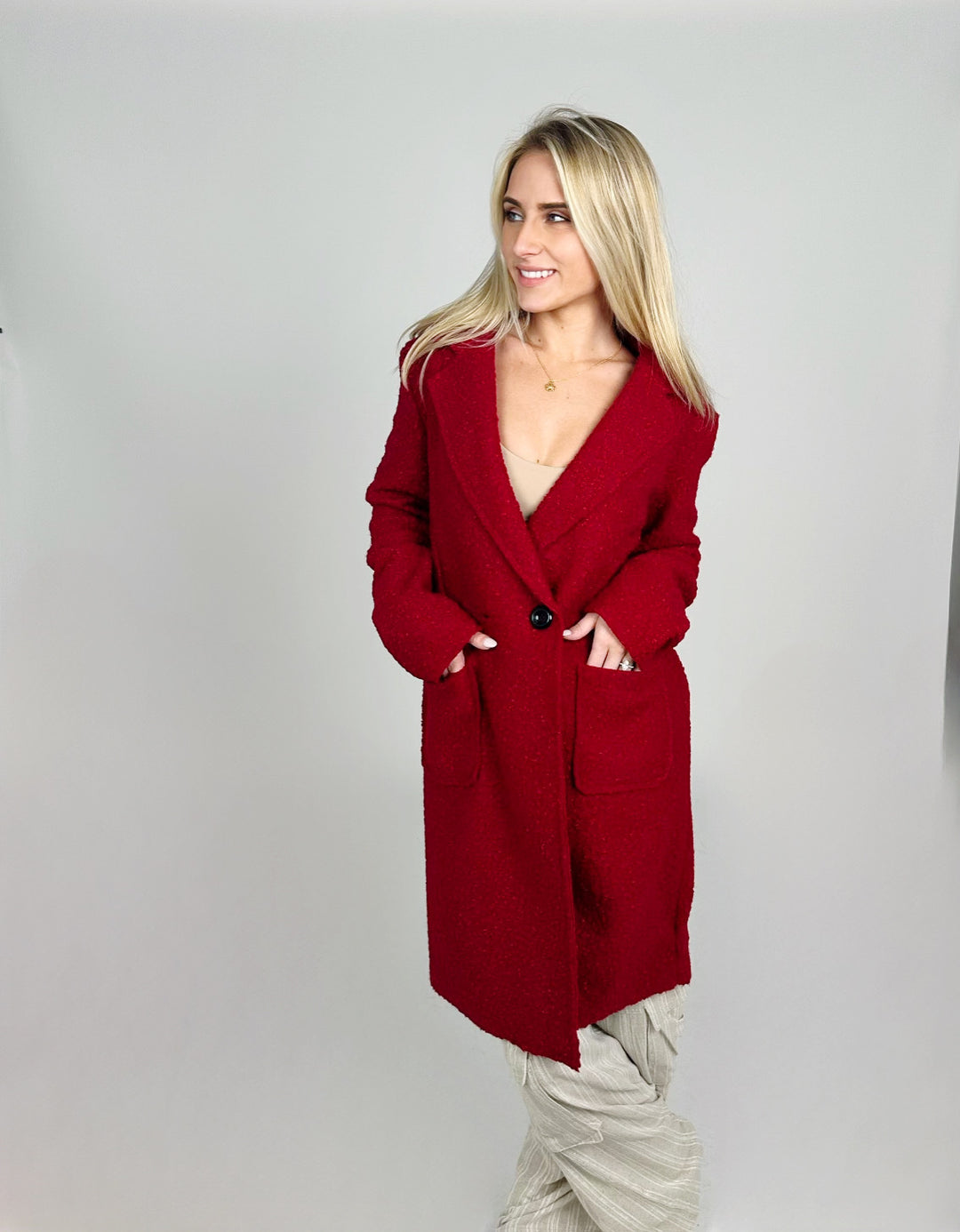 Red Long Coat