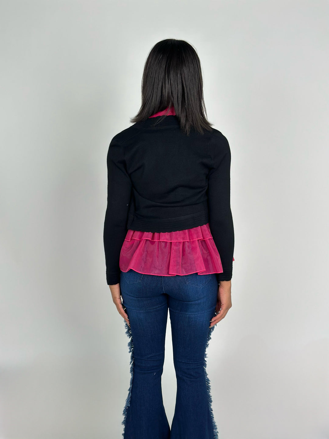 Black Bolero Cardigan