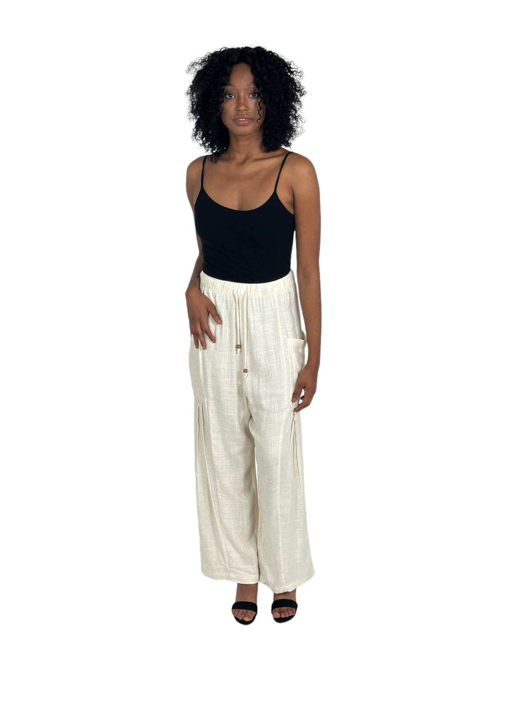 Oatmeal Cargo Pants