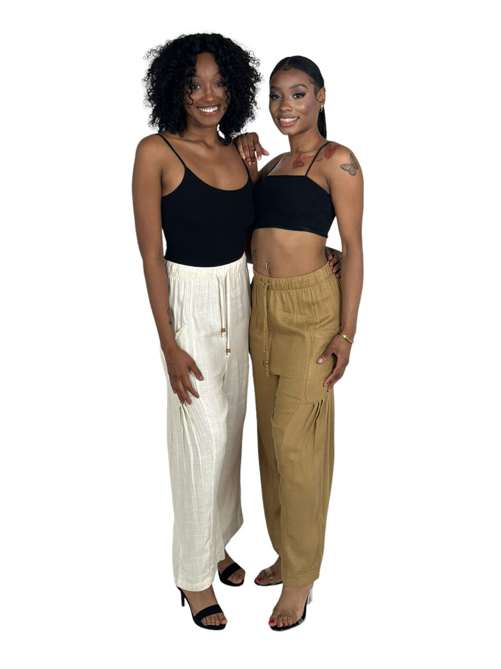 Oatmeal Cargo Pants
