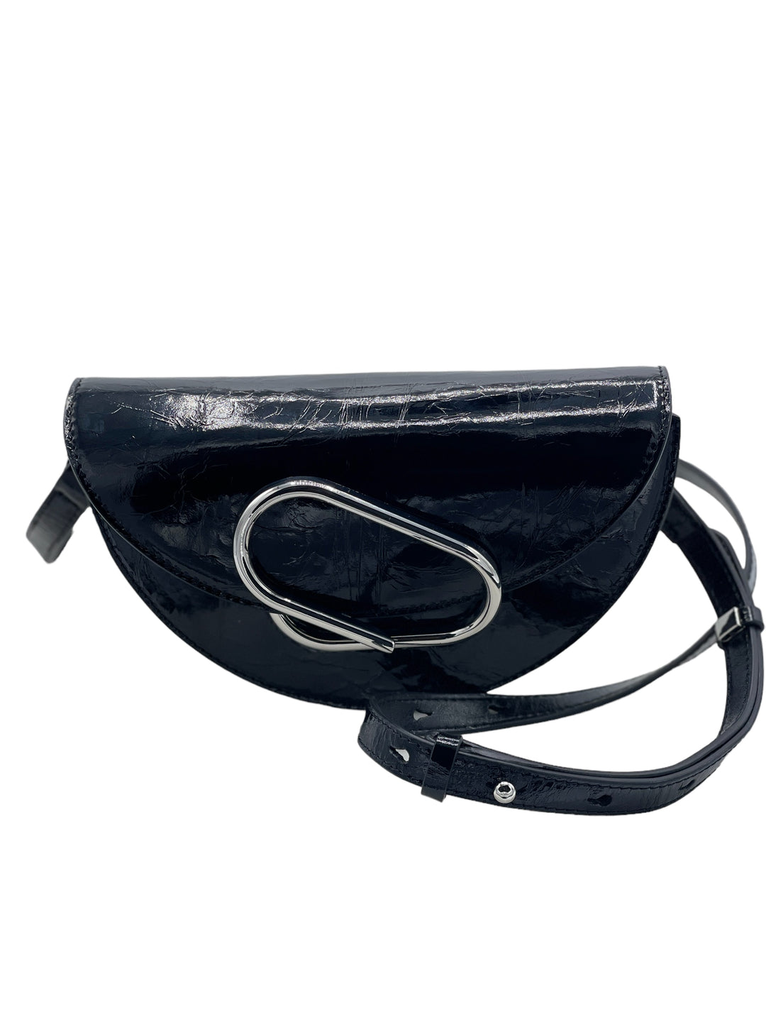 Black Semi Circle Purse
