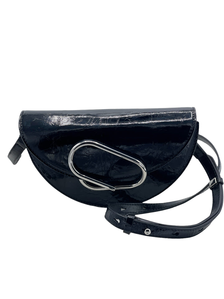 Black Semi Circle Purse