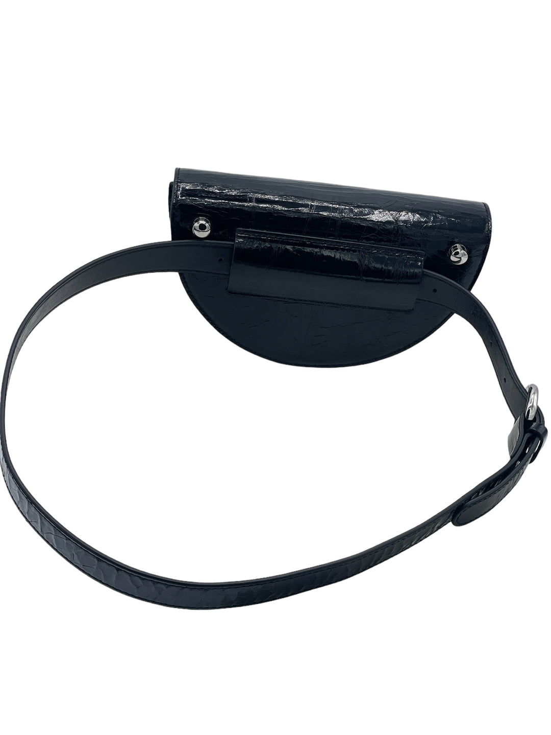 Black Semi Circle Purse
