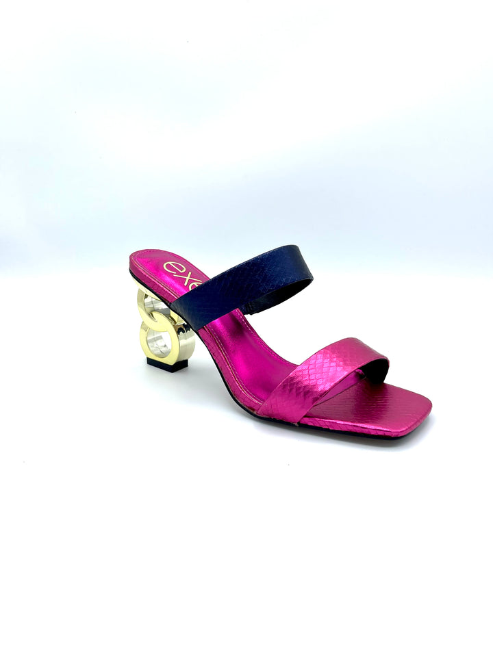 Chained Pink Heel