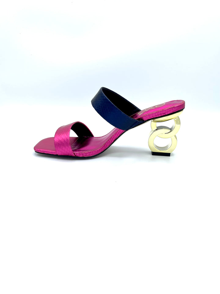 Chained Pink Heel