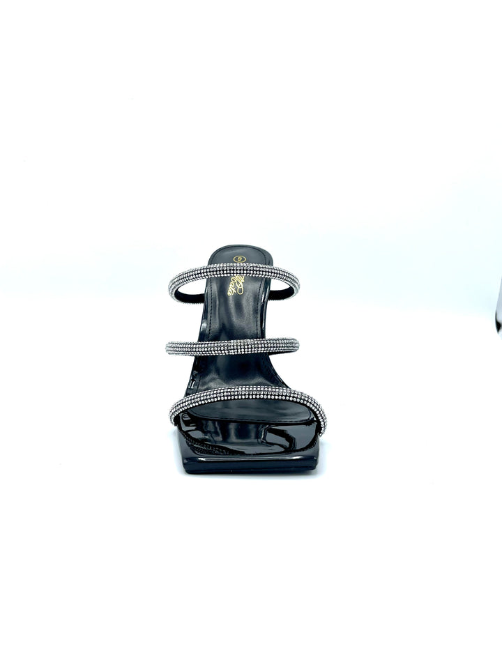 Black Glamourous Sandals