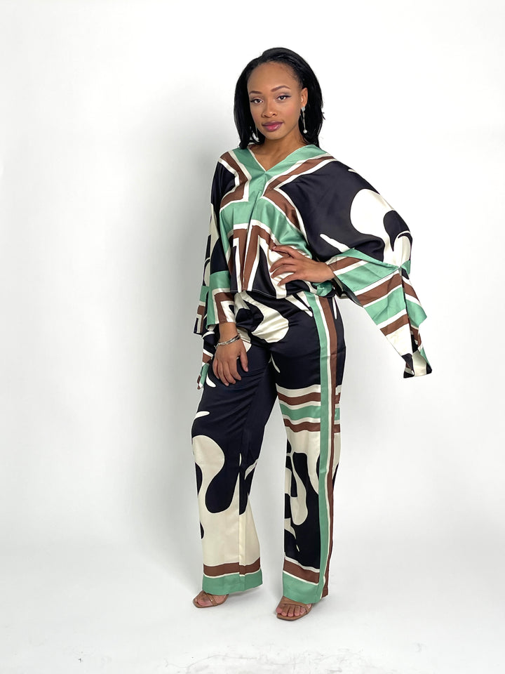 Green Brown Black Set