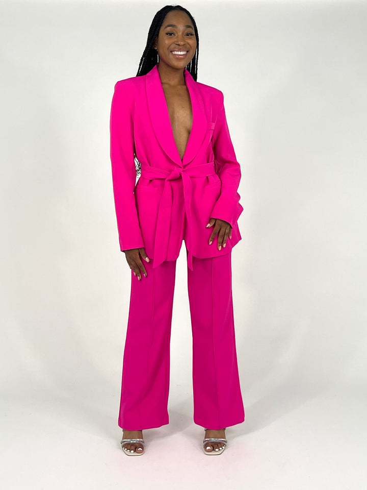 Pink Blazer Jacket