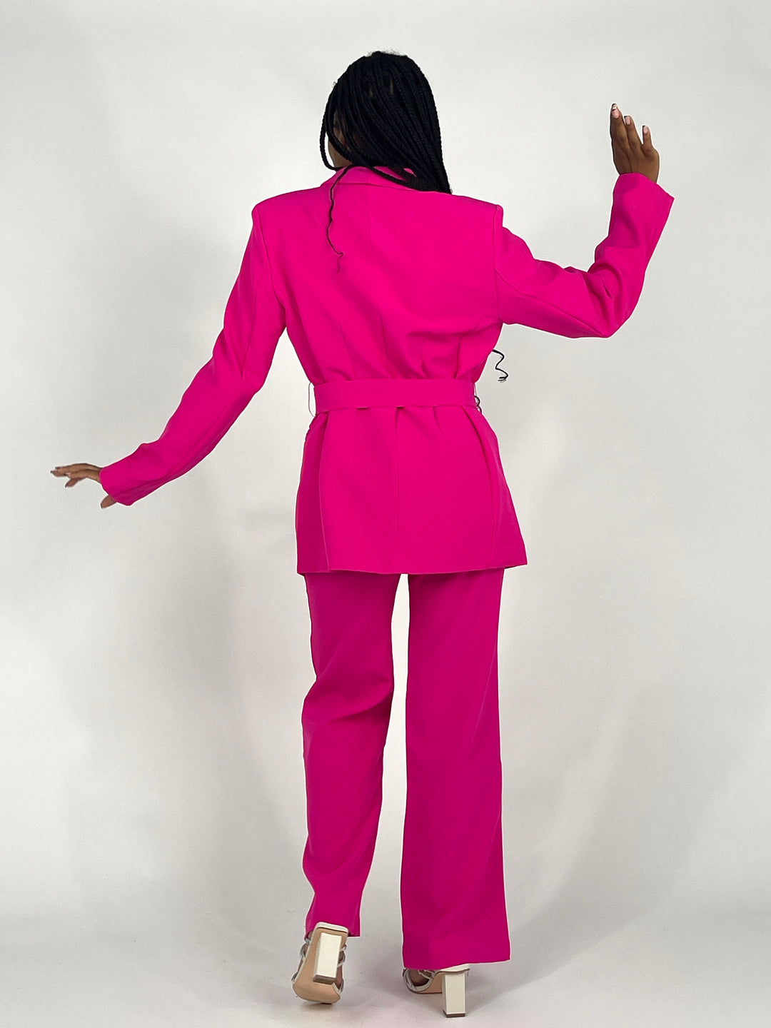Pink Blazer Jacket
