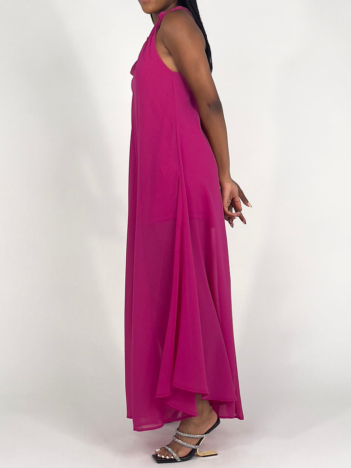 Magenta Maxi Dress