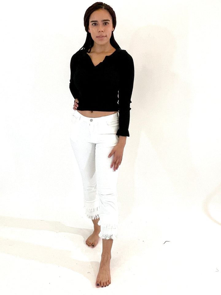 White Jean Pants