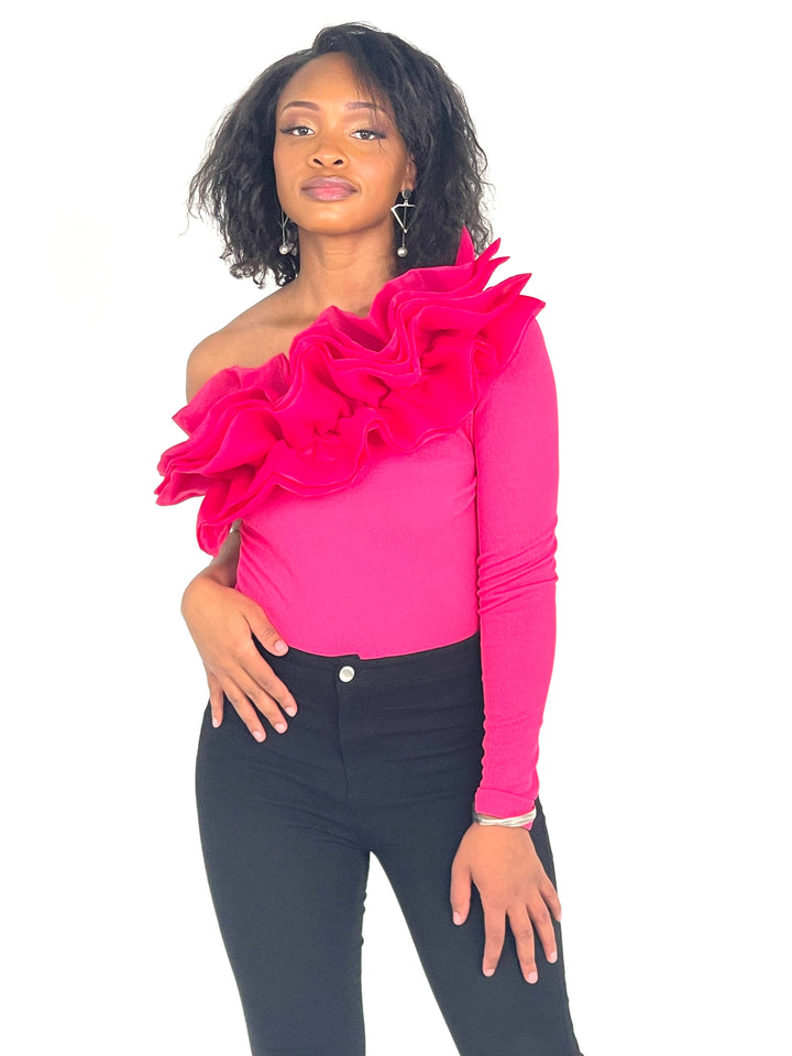Magenta Bodysuit