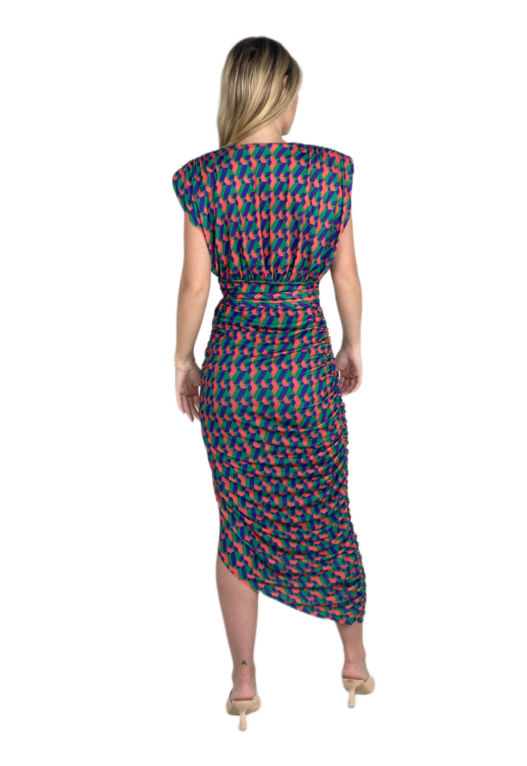 Opal Printed Midi Dress