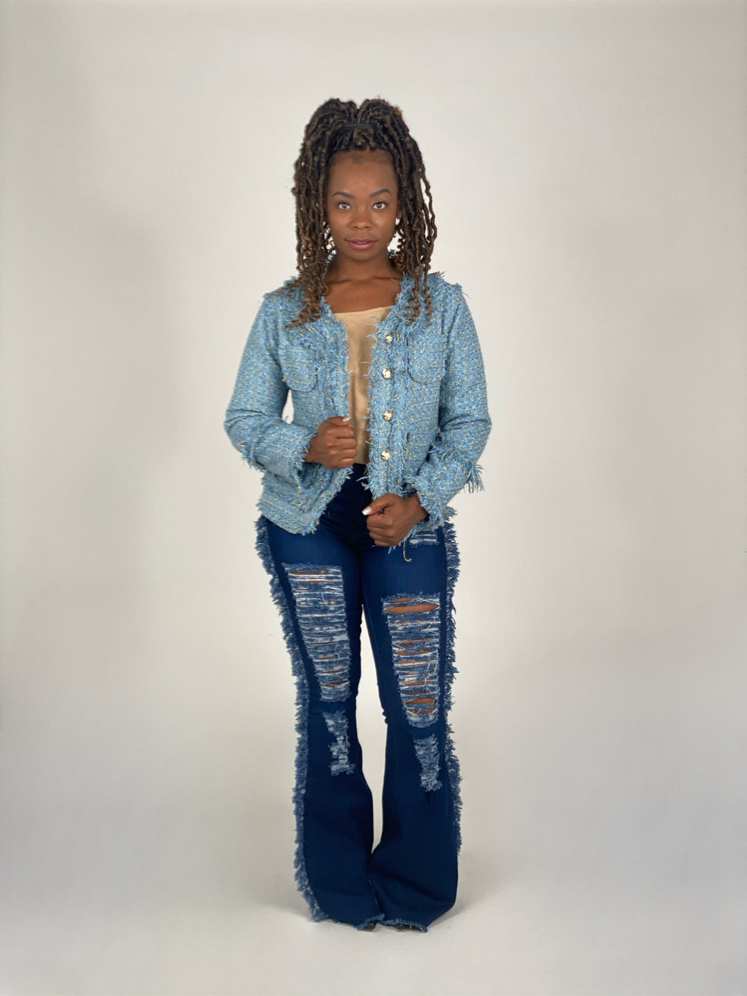 Malibu Baby Blue Blazer