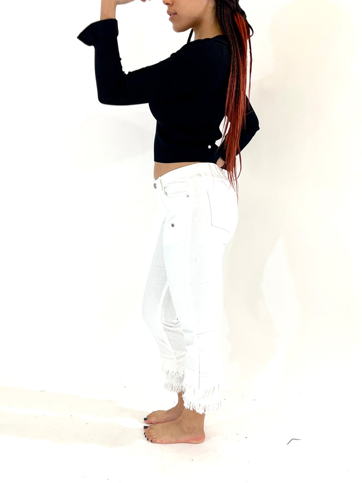 White Jean Pants