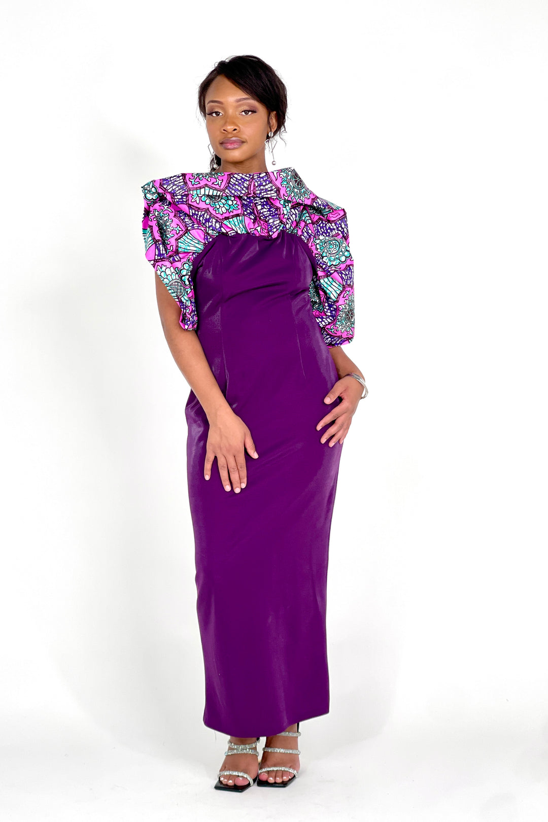 Sassyn Africa Off Shoulder Dress