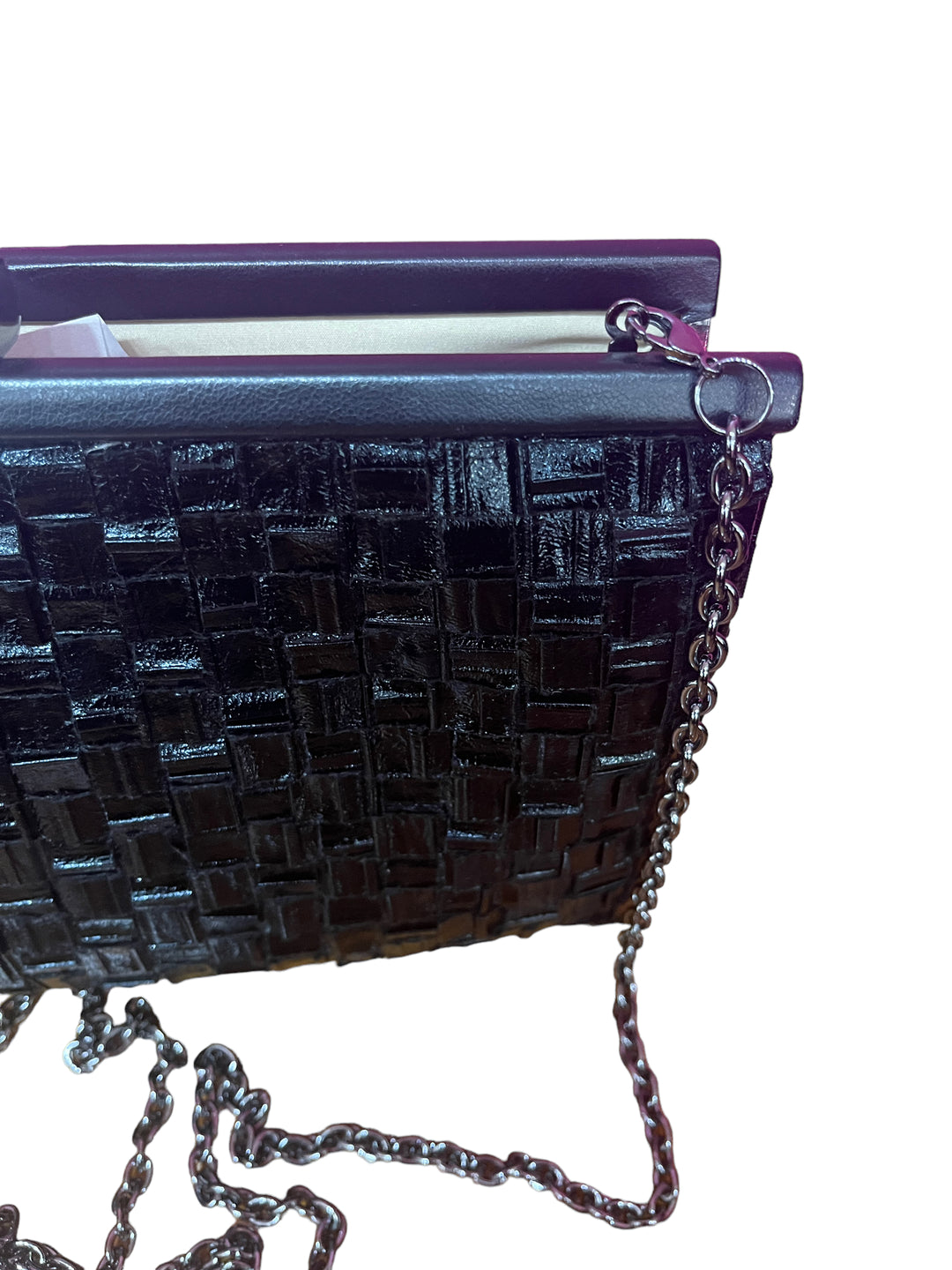 Black Metallic Clutch