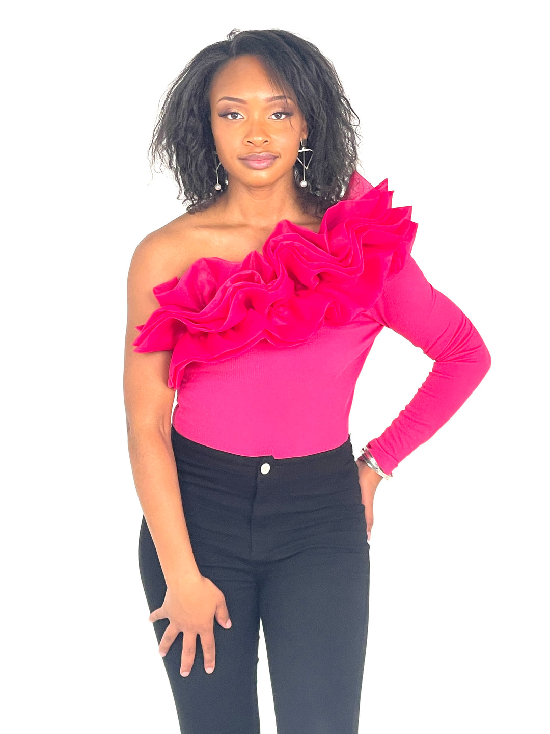 Magenta Bodysuit